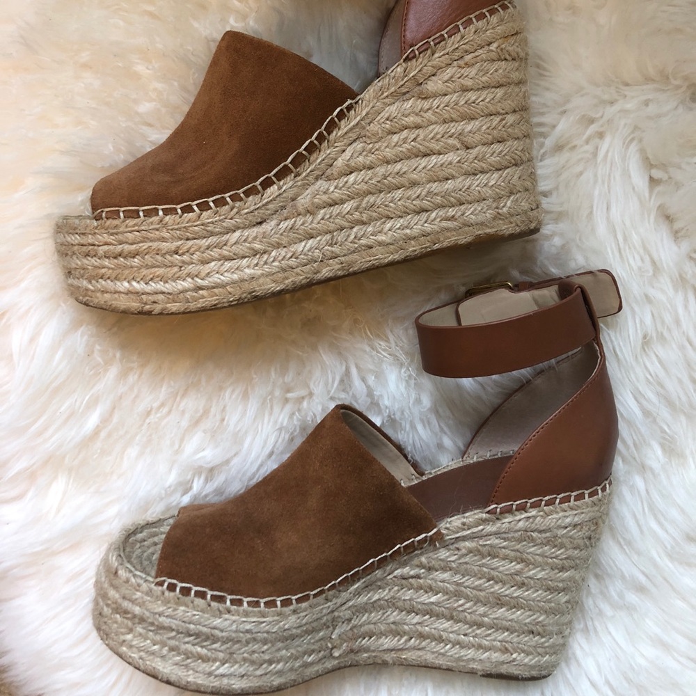 Marc Fisher espadrille wedges